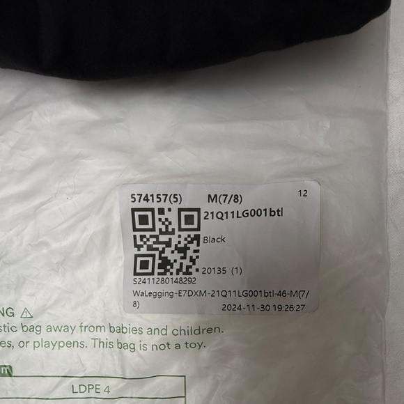 Halara UltraSculpt™ High Waisted Scrunch Butt Lifting Tummy Control 7/8 SZ Med - Picture 10 of 10